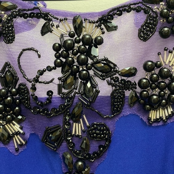 Camille la vie woman’s size 10 open back maxi elegant formal prom dress - Picture 3 of 11